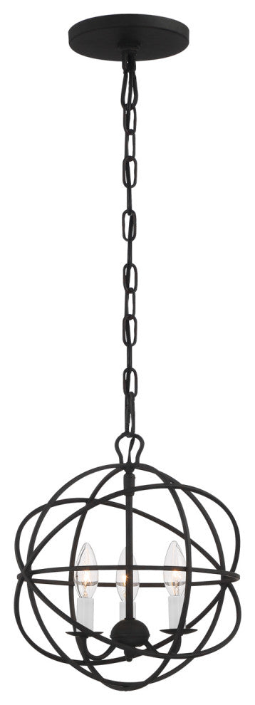 Elight 3 Light  Bronze Mini Chandelier