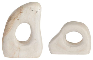 Uttermost Stone Flow Outdoor Sculptures Set of 2