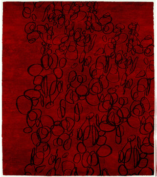 Kryptonite D Wool Signature Rug, 6' Round