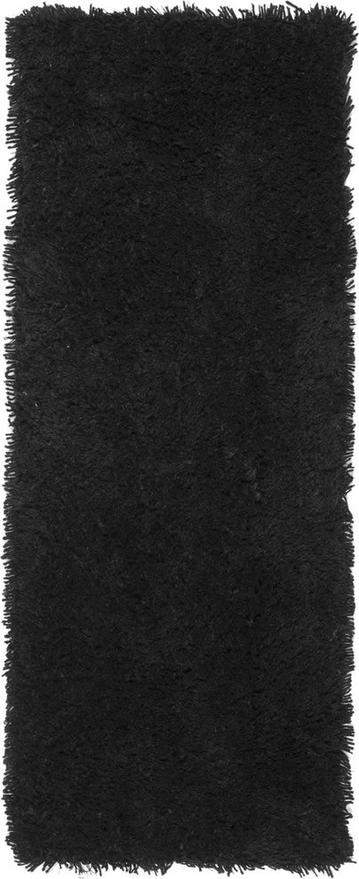 Safavieh Shag 200 SG240L 4' Round Black Rug
