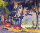 Henri Edmond Cross A Pine Wood- Provence Wall Decal