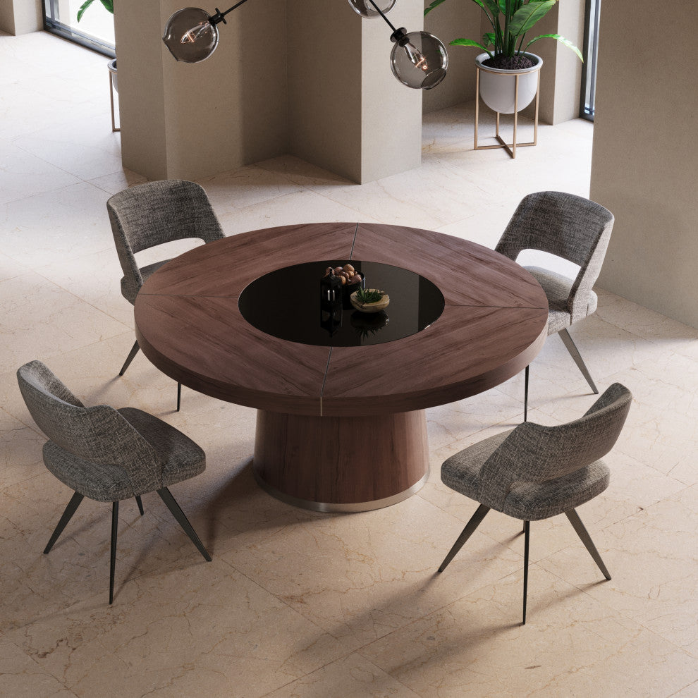 Modrest Houston Round Modern Dining Table