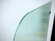 Bathtub Fixed Panel, Fluted Radius, Right Hand, Polished Brass
