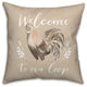 Welcome to our Coop 18x18 Spun Poly Pillow