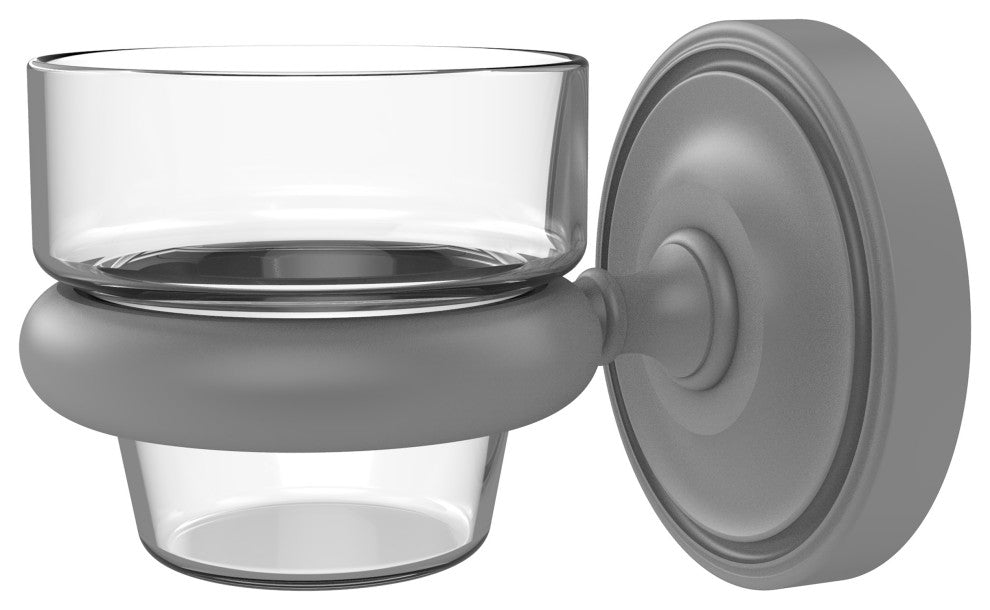 Prestige Regal Wall Mounted Votive Candle Holder, Matte Gray