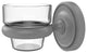 Prestige Regal Wall Mounted Votive Candle Holder, Matte Gray