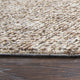 Rizzy Home Brindleton BR360A Brown Solid Area Rug, 8' Round