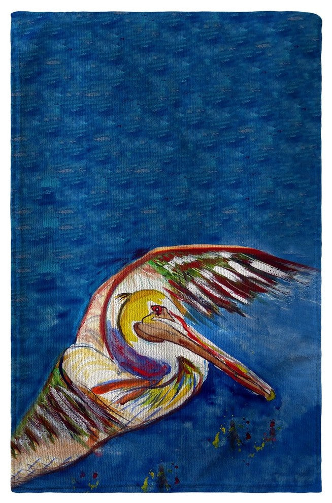Betsy Drake Pelican Wing Beach Towel