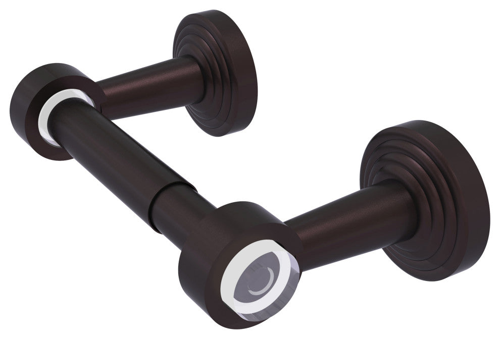 Pacific Beach Two Post Toilet Tissue Holder, Antique Bronze
