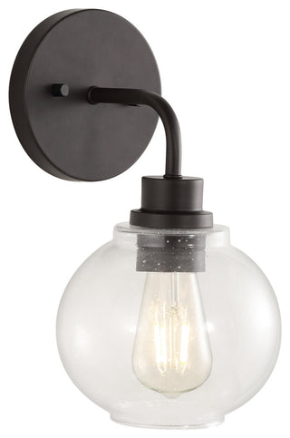 Sandrine Iron LED Vanity Light, Oil Rubbed Bronze, 1 Bulb