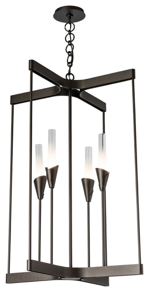 Lilium 4-Light Chandelier, Oil Rubbed Bronze