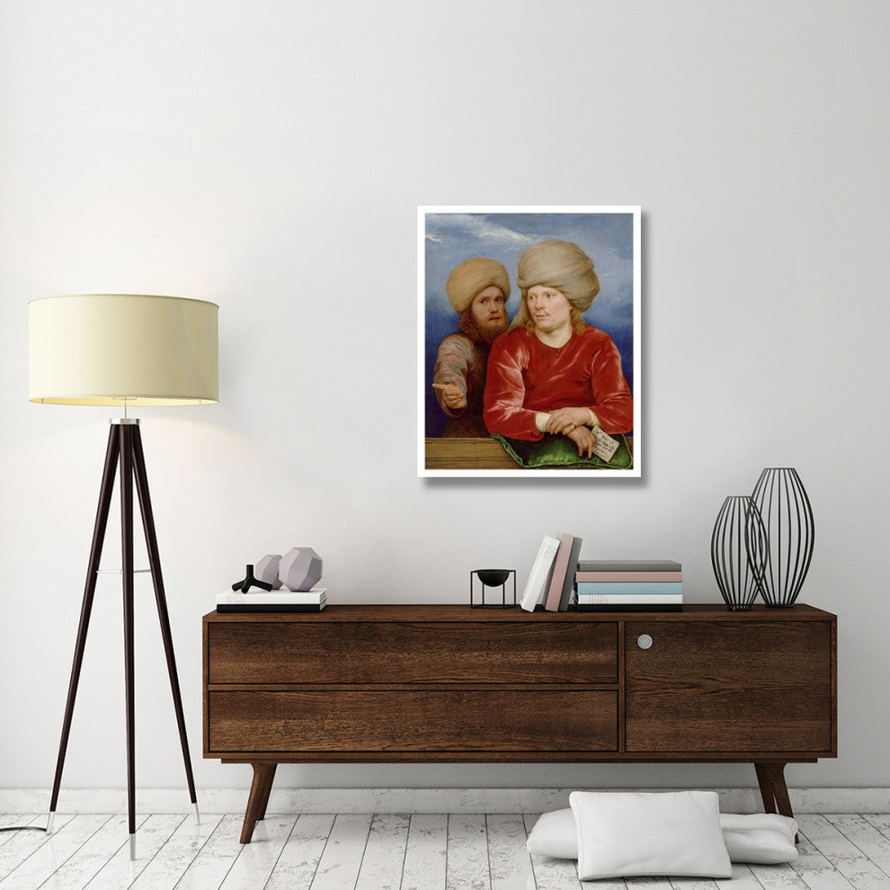 "Double Portrait" Digital Paper Print by Michael Sweerts, 30"x37"
