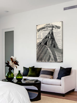 "Saturday Evening Post 1821" Painting Print on Wrapped Canvas