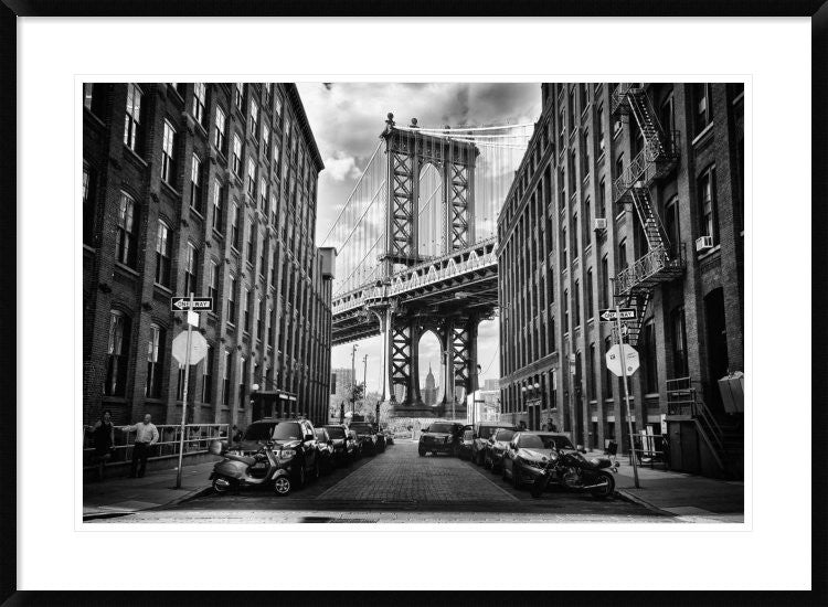 "In America" Framed Digital Print by Lidia Vanhamme, 38"x28"