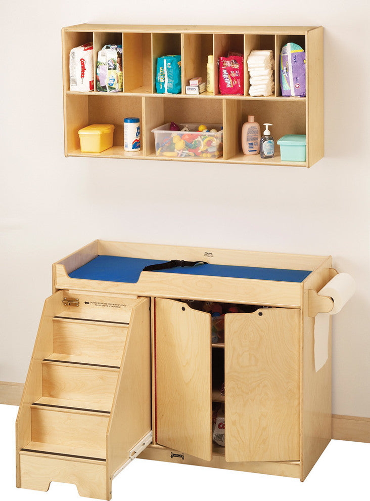 Jonti-Craft Diaper Organizer, Wall Mountable, Baltic, Acrylic