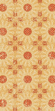 Sun Tile Geometric Print Bath Towel, Gold