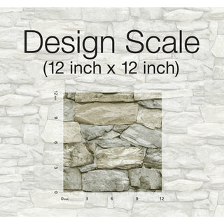 Stone Peel & Stick Wallpaper