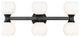 Z-LITE 6-Light Vanity, Matte Black