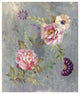 "Peonies and Paisley" Digital Paper Print by Danhui Nai, 28"x32"