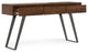 Lowry Console Sofa Table, Walnut Veneer