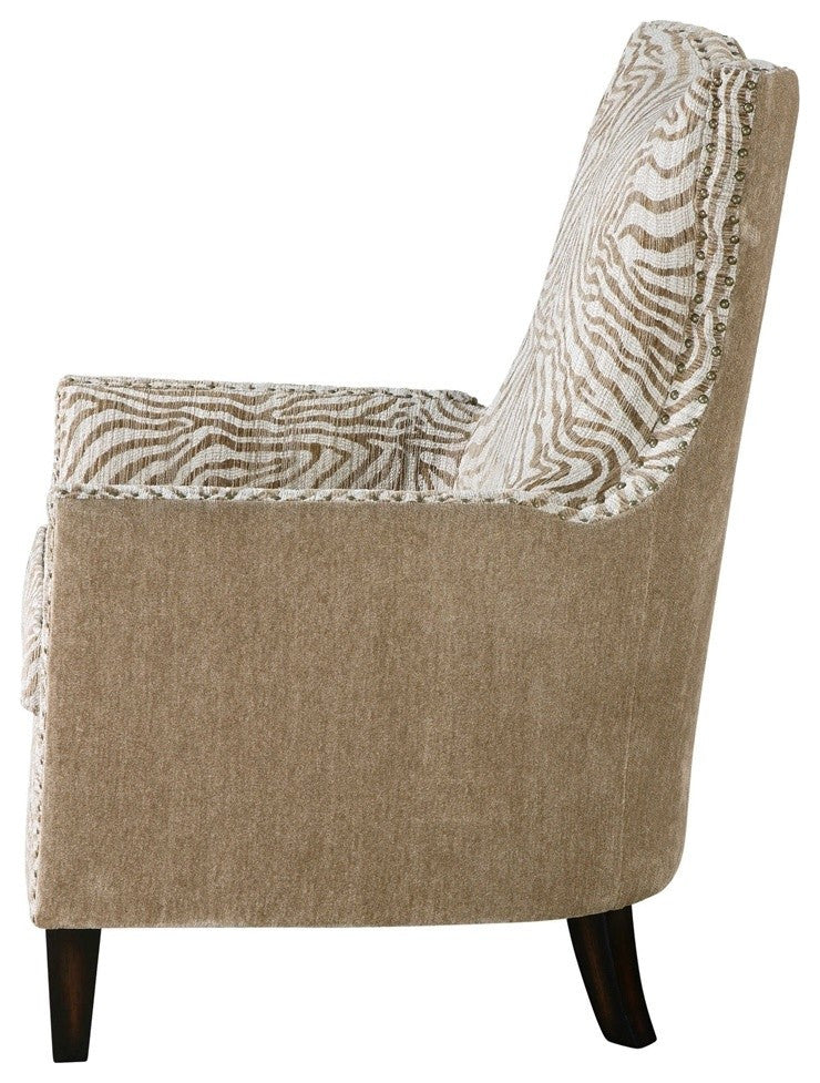 Kiango Animal Pattern Armchair By Designer Matthew Williams