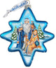 Father Frost And Snow Maiden North-Star Ornament