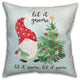 Let it Gnome 18x18 Indoor/Outdoor Pillow