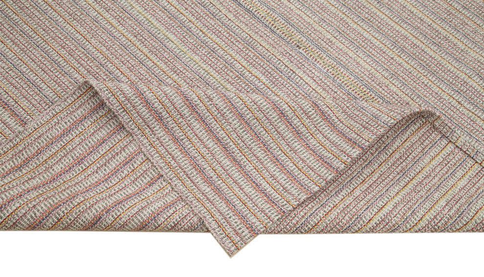 Rug N Carpet - Hand-knotted Turkish 10' 6'' x 13' 8'' Decorative Wool Kilim Rug