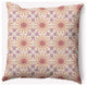 18" x 18" Sun Tile Indoor/Outdoor Polyester Throw Pillow, Sienna