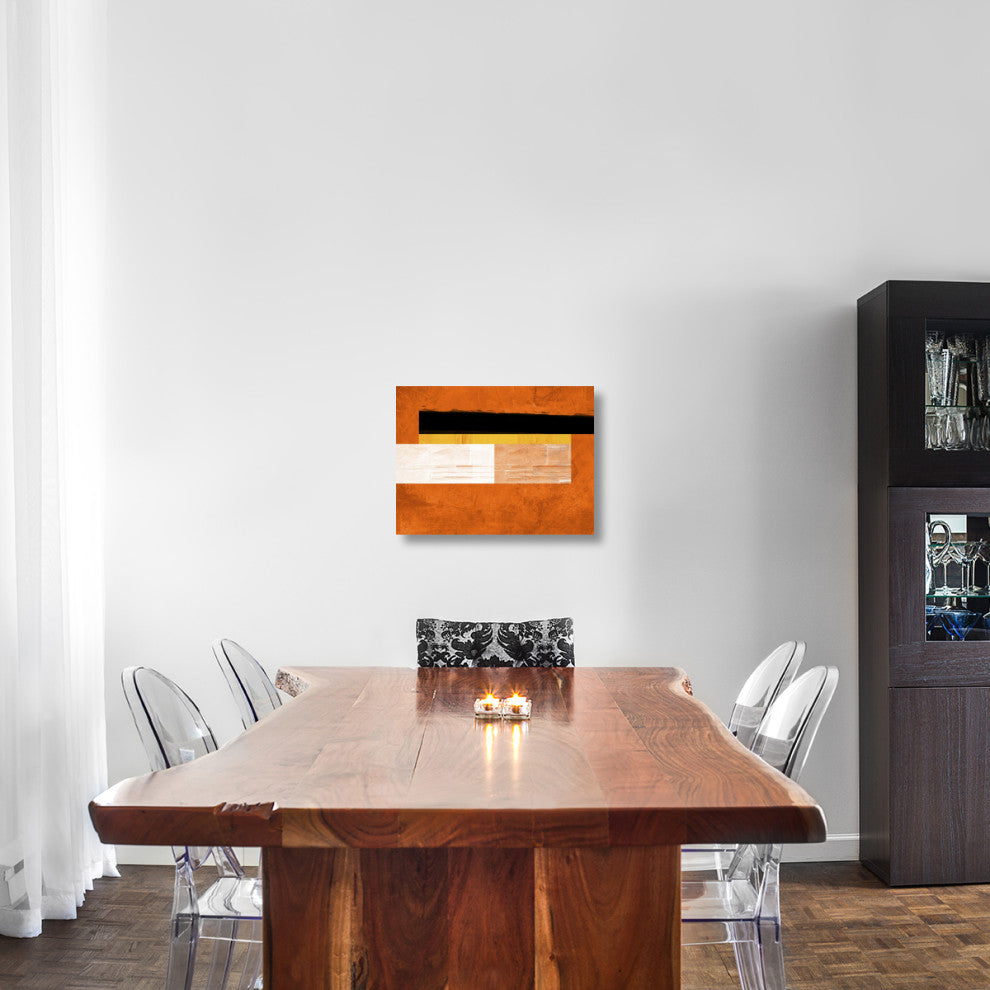 "Orange Paper 4" Fine Art Print