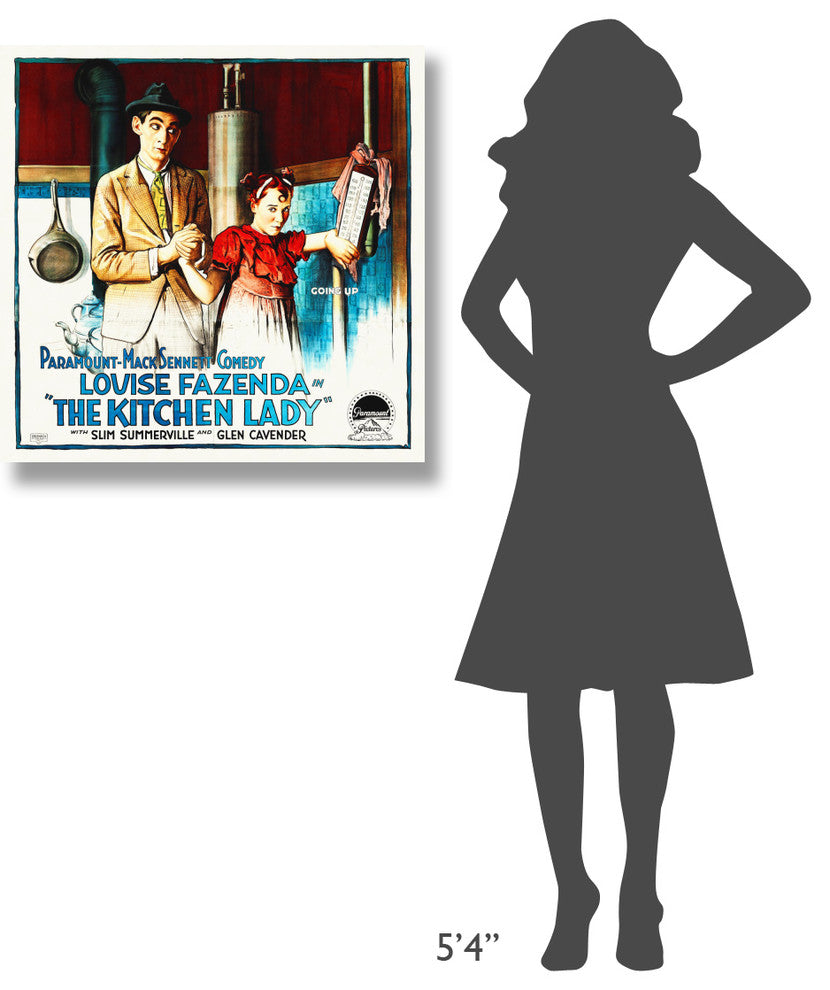 "The Kitchen Lady, 1918" Canvas by Hollywood Photo Archive, 30x30"