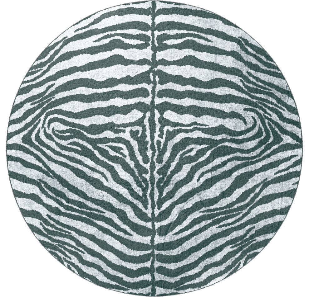 Akina AK1 Flannel 8' x 8' Round Rug