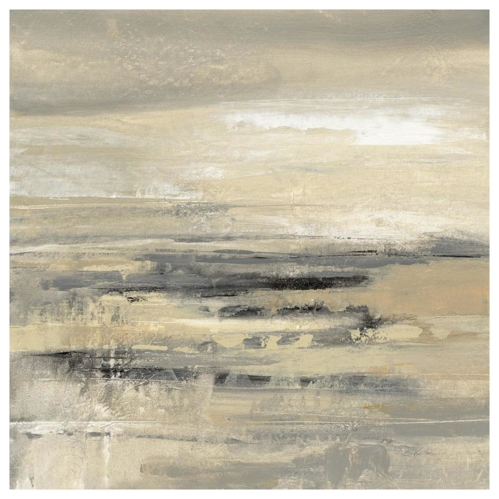 "January Road" Digital Paper Print by Silvia Vassileva, 42"x42"