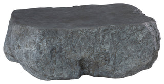 Quarry Coffee Table, Large, Charcoal Stone