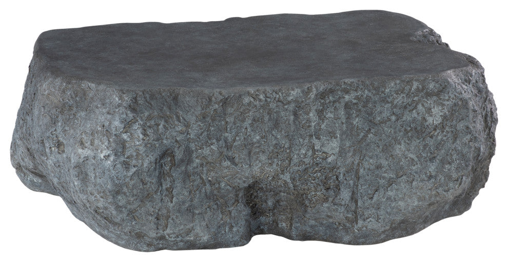 Quarry Coffee Table, Large, Charcoal Stone