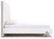 Modrest Candid Modern White Bed, Queen