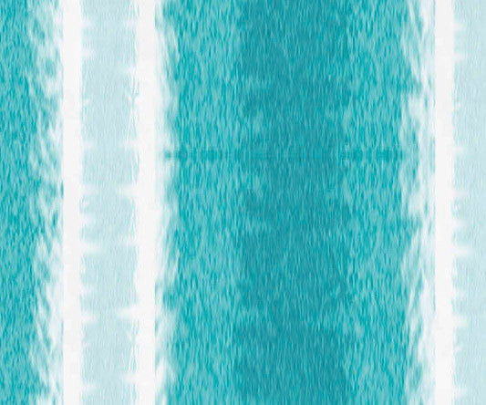 Sea Lines, Stripe Print Beach Towel, Teal