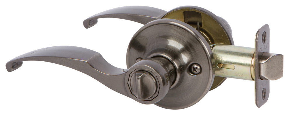 Callan Kendall Privacy Lever Set, Antique Nickel