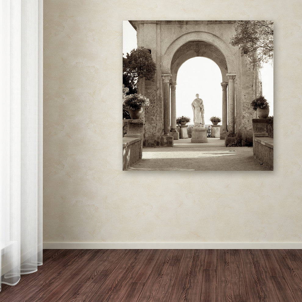 Alan Blaustein 'Giardini Italiano V' Canvas Art, 24x24