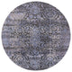 Ahgly Company Indoor Round Mid-Century Modern Area Rugs, 8' Round