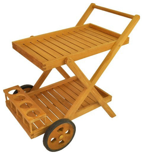 Anderson Teak TR-001 Cobana Serving Cart Trolley