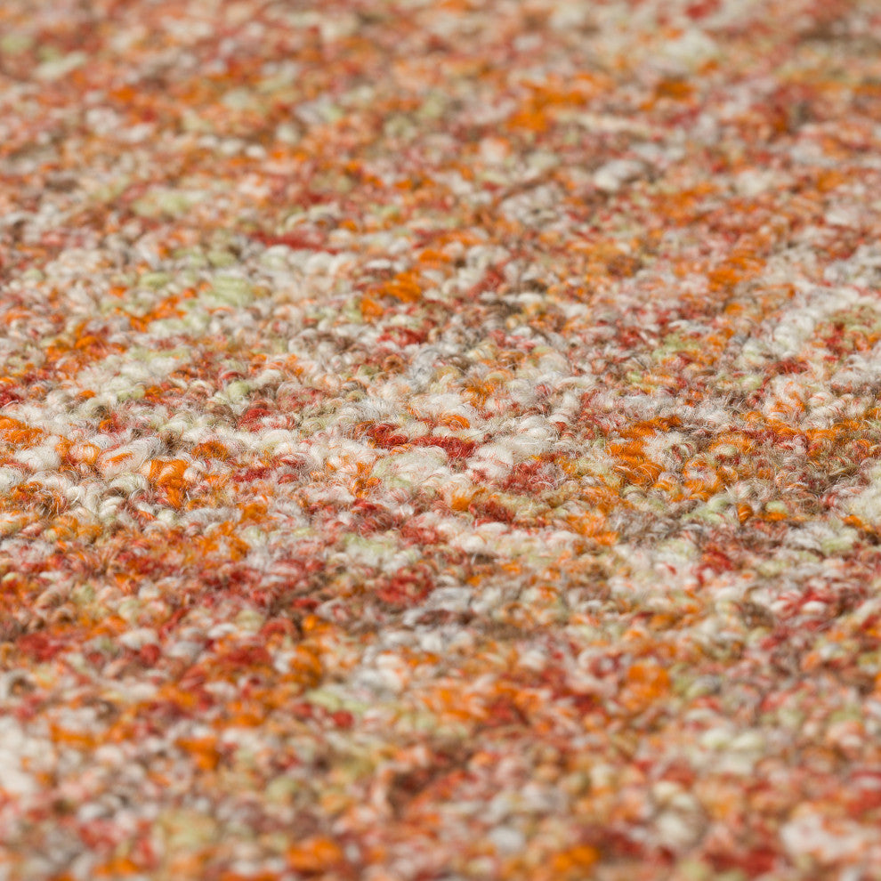 Mateo ME1 Paprika 10' x 10' Round Rug