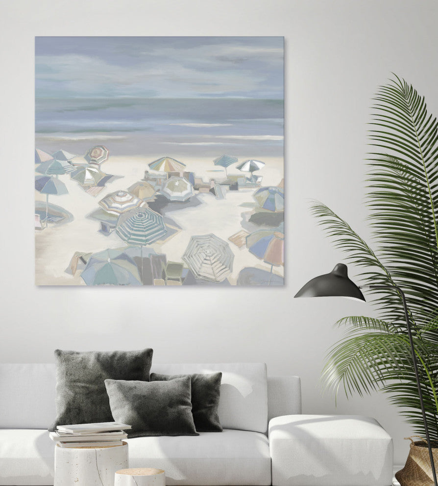 Beach Party - 84 x 84 by Liz Jardine