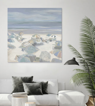Beach Party - 84 x 84 by Liz Jardine