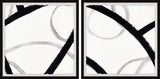 Busy Interstate Diptych, Set of 2, 24x24 Panels