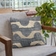 Plutus Blue Shore Stripe Luxury Throw Pillow, 20"x36"