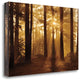"Tahoe Smoky Sunrise" By Mike Jones, Giclee Print on Gallery Wrap Canvas
