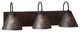 Crestwood Vanity Light, Espresso With Salem Brick