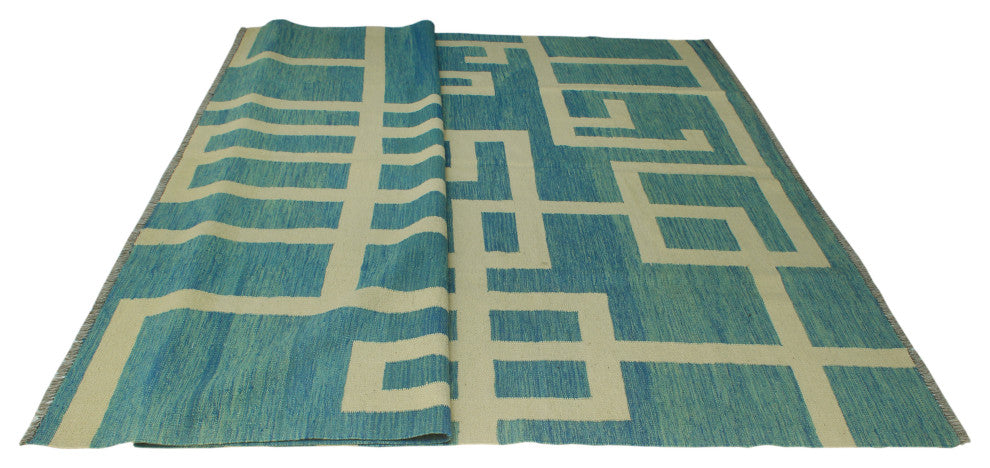 Winchester Kilim Erika Blue Rug