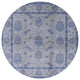 Ahgly Company Indoor Round Mid-Century Modern Area Rugs, 4' Round